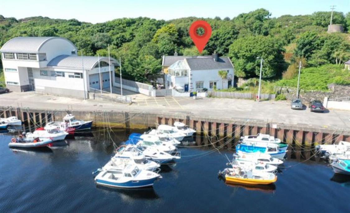 The Old Boathouse At Bunbeg Harbour Exterior foto